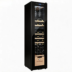 AGCS70VN2Z Cave à vin 2 zones faible largeur jusqu'à 68 bouteilles LeCépage