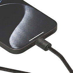 Avis Force Power Câble USB-C vers USB-C 3A PD 60W avec Dragonne Résistant Noir