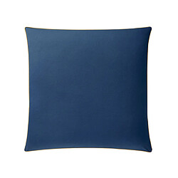 A Demain Lot de 2 taies d'oreiller en satin de coton, BLEU FLANDRES
