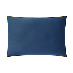 A Demain Lot de 2 taies d'oreiller en satin de coton, BLEU FLANDRES