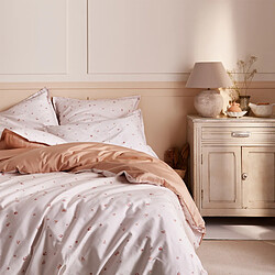 A Demain Housse de couette imprimée en satin de coton, IMPRESSIONNISTE