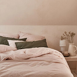 Acheter A demain Taie d'oreiller en Lin - 50 x 75 cm - Rose