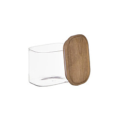 Avis The Home Deco Factory Bocal de Conservation Heritage 60cl Transparent & Marron