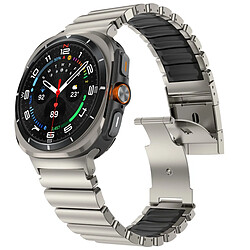 Acheter INF Bracelet compatible avec Samsung Watch 8 — Acier titane renforcé DLC et caoutchouc, boucle