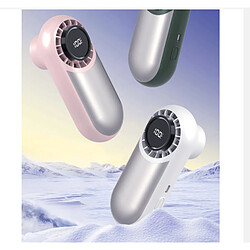Avis INF Ventilateur rechargeable portable et de bureau — 3600mAh, 3 vitesses, compresse glacée, in