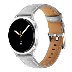 INF Bracelet de remplacement en cuir PU compatible avec Samsung Watch4/5/6/7 20mm - Cuir PU so