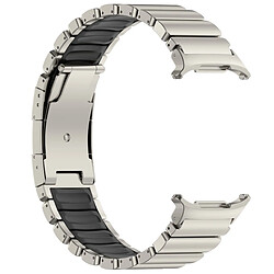 INF Bracelet compatible avec Samsung Watch 8 — Acier titane renforcé DLC et caoutchouc, boucle