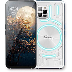 Unihertz Luna (blanc) - Smartphone Android 12 4G, batterie 5000 mAh, 256 Go