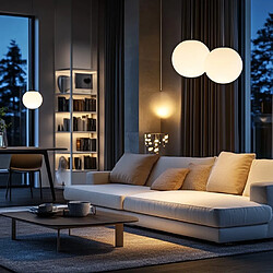 Silver Electronics Pack x10 Ampoule LED Sphérique G45 filamento Crystal Frost A Class E27 485lm 2,3W 6000K pas cher