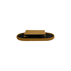Paris Prix Banc Coffre Pliable Côtelé Jules 76cm Jaune pas cher