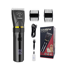 INF Tondeuse professionnelle pour animaux de compagnie (chiens et chats) - Sans fil, rechargea