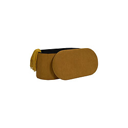 Acheter Paris Prix Banc Coffre Pliable Côtelé Jules 76cm Jaune