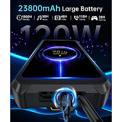 Acheter 8849 Tank 3 Pro Smartphone robuste 2024, 23 800 mAh, 36 Go ou 512 Go, noir