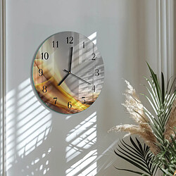 Avis Tulup Horloge murale Abstraction - Noir