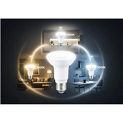 Pack x2 Ampoule LED réflecteur R50 6W 660lm 3CCT E14 (équiv. 40W) - Silver Electronics pas cher