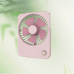 INF Ventilateur de bureau pliable ultra-fin avec batterie 3600mAh, pad d'aromathérapie, 3 vite pas cher