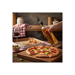 Avis The Home Deco Factory Huilier Avec Bec Verseur Piment 50cl Transparent