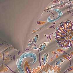 Acheter Coton Pur Pack complet housse de couette réversible "Vanessa" 6 pièces pour lit 180 x 200 "King Size"
