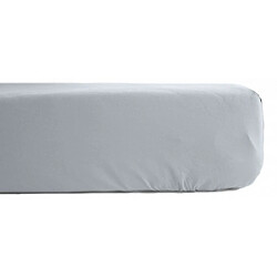 Vent du Sud Drap housse percale pur coton peigné longues fibres 80 fils/cm² avec bonnet de 35 cm Vent d