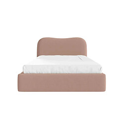 Casanova Lit coffre tissu chiné Bleu 200x200