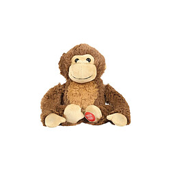 Paris Prix Peluche Animée Gorille Galipette 18cm Marron
