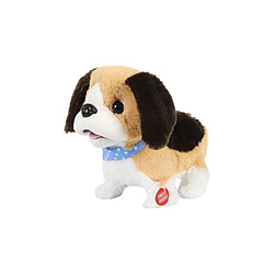 Paris Prix Peluche Animée Chien Galipette 20cm Marron