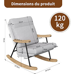 Acheter ByteLike Fauteuil à bascule décontracté