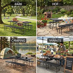 ByteLike Table et chaises pliantes de jardin pas cher