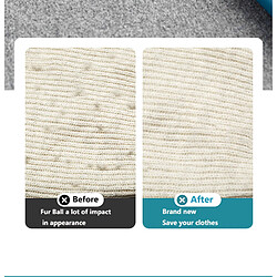 Acheter INF Éliminateur de peluches et de noeuds double face - Éliminateur de fourrures Blue