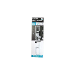 The Home Deco Factory Étagère de Rangement WC Pratique 150cm Blanc pas cher