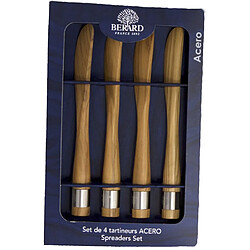 Avis Berard Set 4 couteaux ACERO à tartiner 17cm