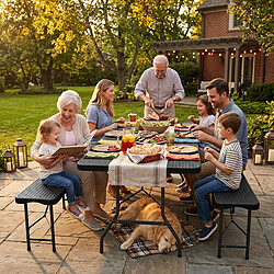 Avis ByteLike Table et chaises pliantes de jardin