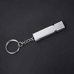Acheter INF Sifflet de survie d'urgence d'extérieur avec porte-clés Silver