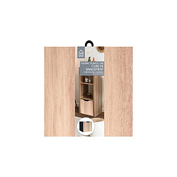 The Home Deco Factory Boîte de Rangement Effet Bois Pietra 30cm Beige pas cher