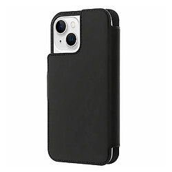 PURO Étui Folio pour iPhone 14 Plus Compatible MagSafe avec Porte-Cartes Noir
