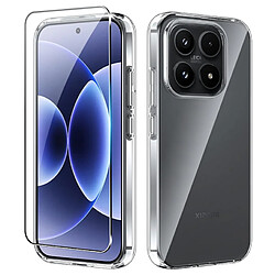 Htdmobiles Coque pour Xiaomi 17 5G - housse etui silicone gel fine + film ecran - TRANSPARENT TPU