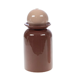 Amadeus Vase rond en céramique - Beige
