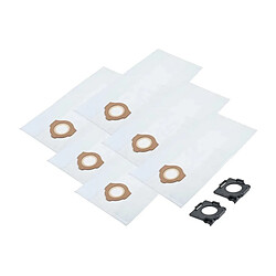 INF Sacs à poussière non tissés 10 pièces avec 3 clips ABS compatible avec Milwaukee 49-90-201 pas cher