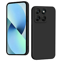 Htdmobiles Coque pour Motorola Moto G67 / G77 5G - housse etui silicone gel fine + film ecran - NOIR