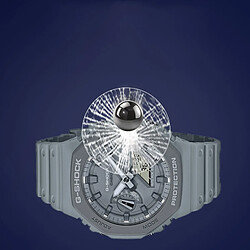INF Lot de 2 films de protection d'écran en verre trempé pour montre connectée Casio GA-2110 pas cher