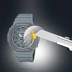 Avis INF Lot de 2 films de protection d'écran en verre trempé pour montre connectée Casio GA-2110