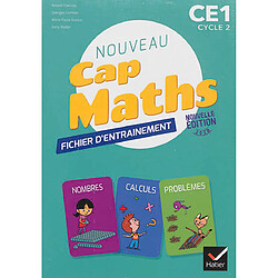 Nouveau Cap maths, CE1, cycle 2 : cahier de géométrie, fichier d'entraînement