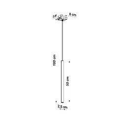 Acheter Sollux lighting Suspension Pastelo 1 - Noir