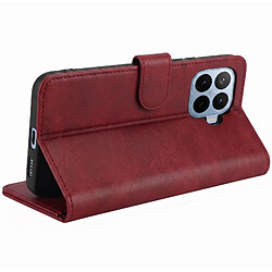 Acheter Avizar Étui Portefeuille pour Xiaomi 17T Pro Effet Cuir avec Support Vidéo Rouge