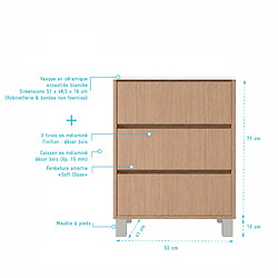 Acheter Aurlane Meuble salle de bain 50 cm