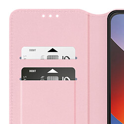 Avizar Étui pour Xiaomi Redmi A7 Pro Portefeuille avec Support Vidéo Rose pas cher