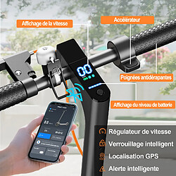 Avis TODIMART Trottinette Électrique Pliable,Moteur 350W/25KM/H ,avec Application Contrôle