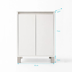 Aurlane Meuble salle de bain 50 cm pas cher
