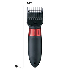 Acheter Avizar Tondeuse sans Fil 5W avec Lame en Acier de Précision et Molette Noir / Rouge