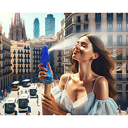 Avis Magneticland Ventilateur vaporisateur nomade bleu 330 ml